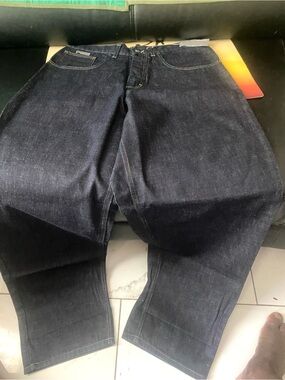 Iceberg Double Rainbow 90s Vintage Jeans Sz 34